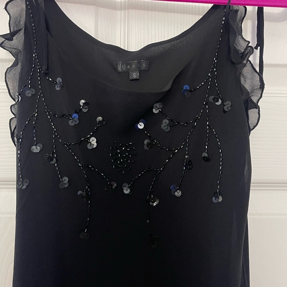 Pretty vintage chiffon dress - Picture 3 of 4